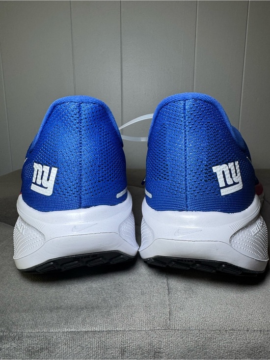 Nike Pegasus 41 Blue and White Men\'s Running Shoes NY Giants Size 13 NEW